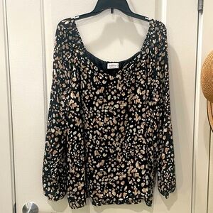 NEW…Kaileigh Patterned Blouse